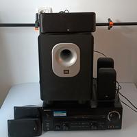 Amplificatore Kenwood + Home theatre JBL 5.1