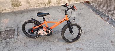 Bicicletta MTB da bambino raggio 16