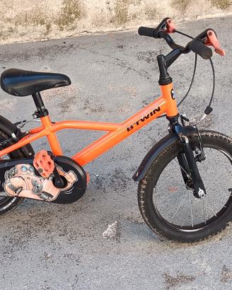 Bicicletta MTB da bambino raggio 16
