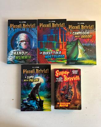 Piccoli Brividi 4 libri + Trilogia Bestia