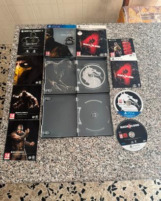 Mortal kombat ps4 e black 4 blood ps5