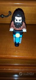 Personaggio Hagrid con moto Harry Potter