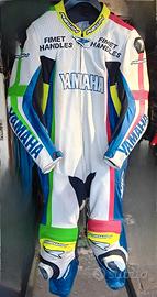 Tuta da moto in pelle marca Rewin