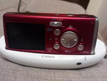 Canon IXUS i colore rosso completa di base