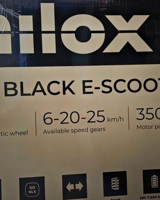 Monopattino elettrico Nilox V1 Black E-Scooter