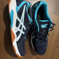 Asics Gel Spike 5 blu / azzurre Nuove