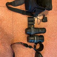 Fotocamera 7D + 2 obbiettivi