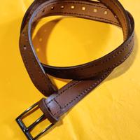 cintura vero cuoio 