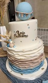 Torta decorativa in pasta di zucchero