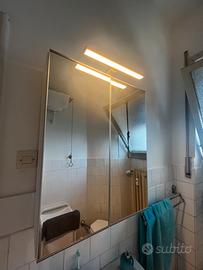 Specchio bagno con mobile