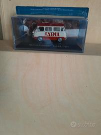 mod 1:43 FIAT 600 furgone pubblicità FAEMA, 1956