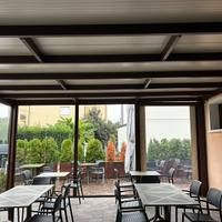 Veranda/Pergola in alluminio 6,40 mt x 6,00 mt