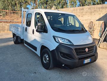 Fiat Ducato Maxi doppia cabina 7 posti cassone