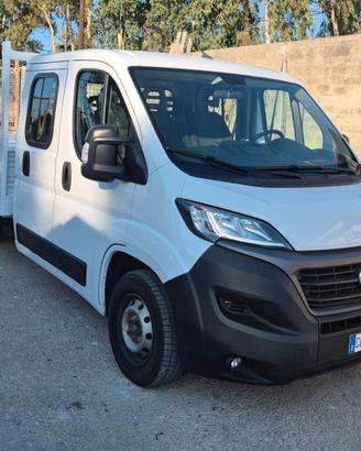 Fiat Ducato Maxi doppia cabina 7 posti cassone