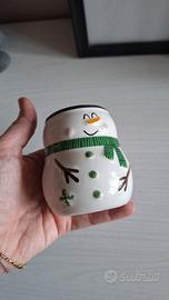 candela pupazzo di neve 
