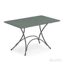 Tavolo Emu Pigalle, rettangolare, colore ferro ant