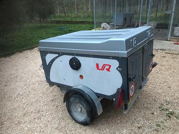 Rimorchio trasporto cani