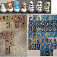 Varie collezioni non terminate supermercati