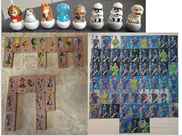 Varie collezioni non terminate supermercati