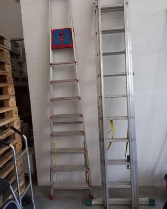 Due Scale Professionali Alluminio Usate