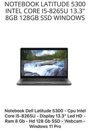 Notebook Dell Latitude 5300