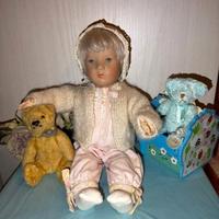 Bambola vintage originale Käthe Kruse