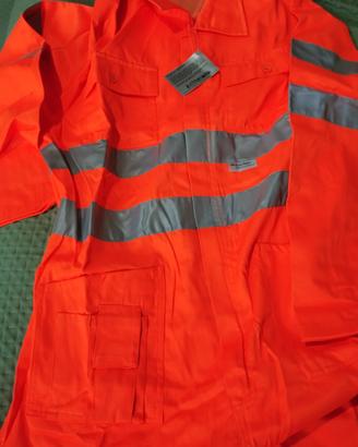 tuta da lavoro alta visibilità 