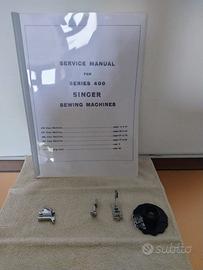 manuale di servizio Singer 401