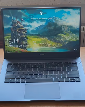 Notebook Honor Ryzen 5 Ram 8Gb SSD 256Gb
