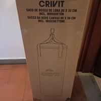 Sacco boxe crivit 80 x 30