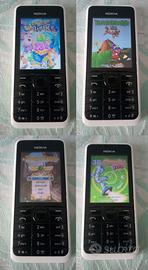 Nokia 301 con 250 Java games