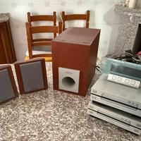 Impianto Stereo Pioneer S-L7 completo e funzionant