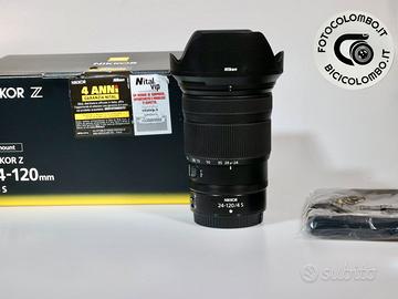 Nikon Z 24-120mm f/4 S (Nikon) Garanzia Nital