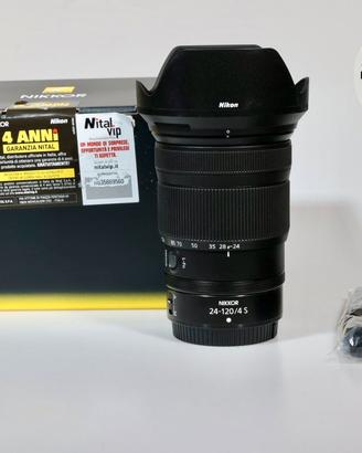 Nikon Z 24-120mm f/4 S (Nikon) Garanzia Nital