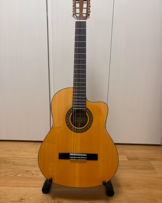 Chitarra classica elettrificata