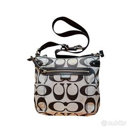 Borsa a spalla tracolla COACH monogram CC logo