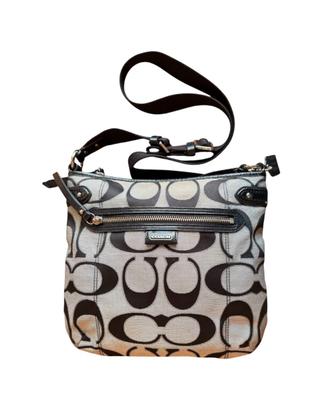 Borsa a spalla tracolla COACH monogram CC logo