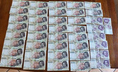 Banconote in lira 