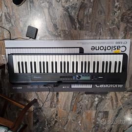 Pianola Casiotone CT S300 +pedale e supporto 