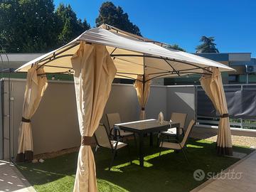 Gazebo Rettangolare 3x4m Pari al Nuovo (Usato solo