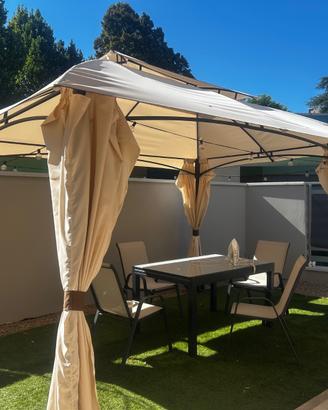 Gazebo Rettangolare 3x4m Pari al Nuovo (Usato solo