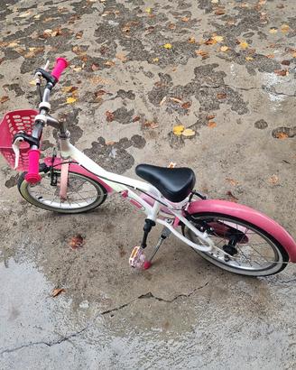 bicicletta rosa 16"