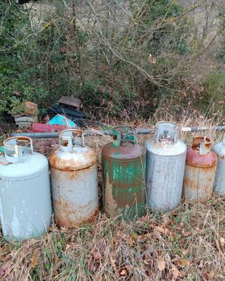 Bombole gas vuote 