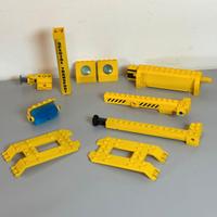 lego lotto misti parti per cantiere gru camion