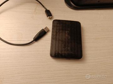 Hard Disk Esterno Samsung 500GB con Cavo USB