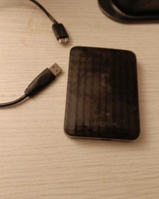 Hard Disk Esterno Samsung 500GB con Cavo USB