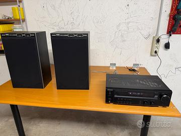 Sintoamplificatore con casse