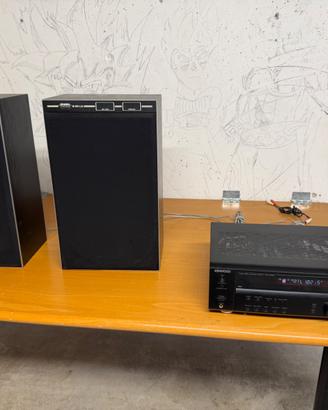 Sintoamplificatore con casse