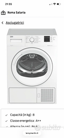 Asciugatrice Beko 8 DRX823w A++