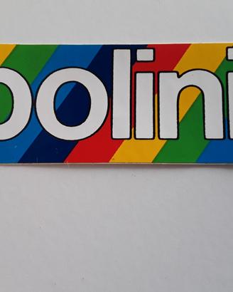 Adesivo Polini color anni '80 - original sticker